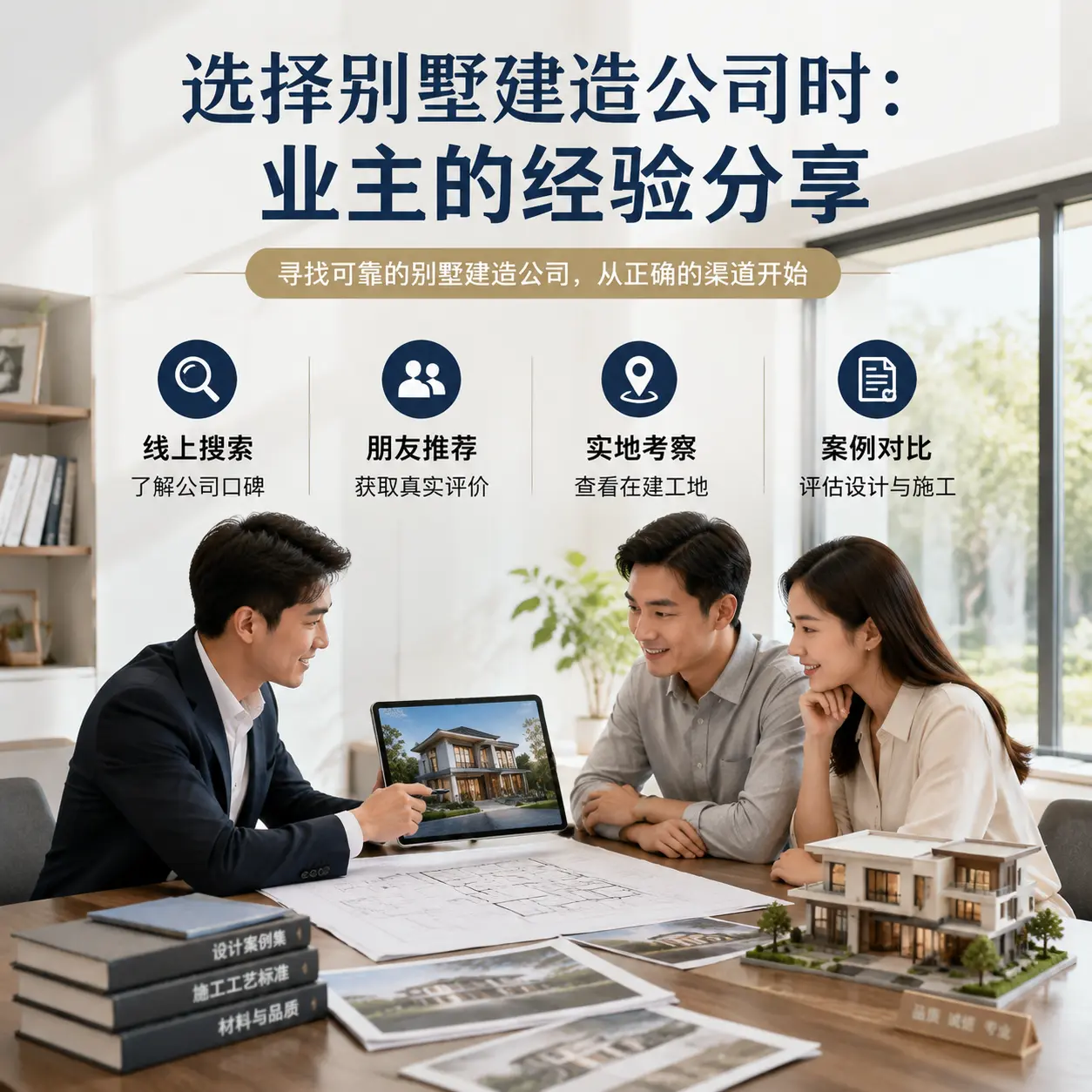 选择别墅建造公司时: 瓮安 业主的经验分享
