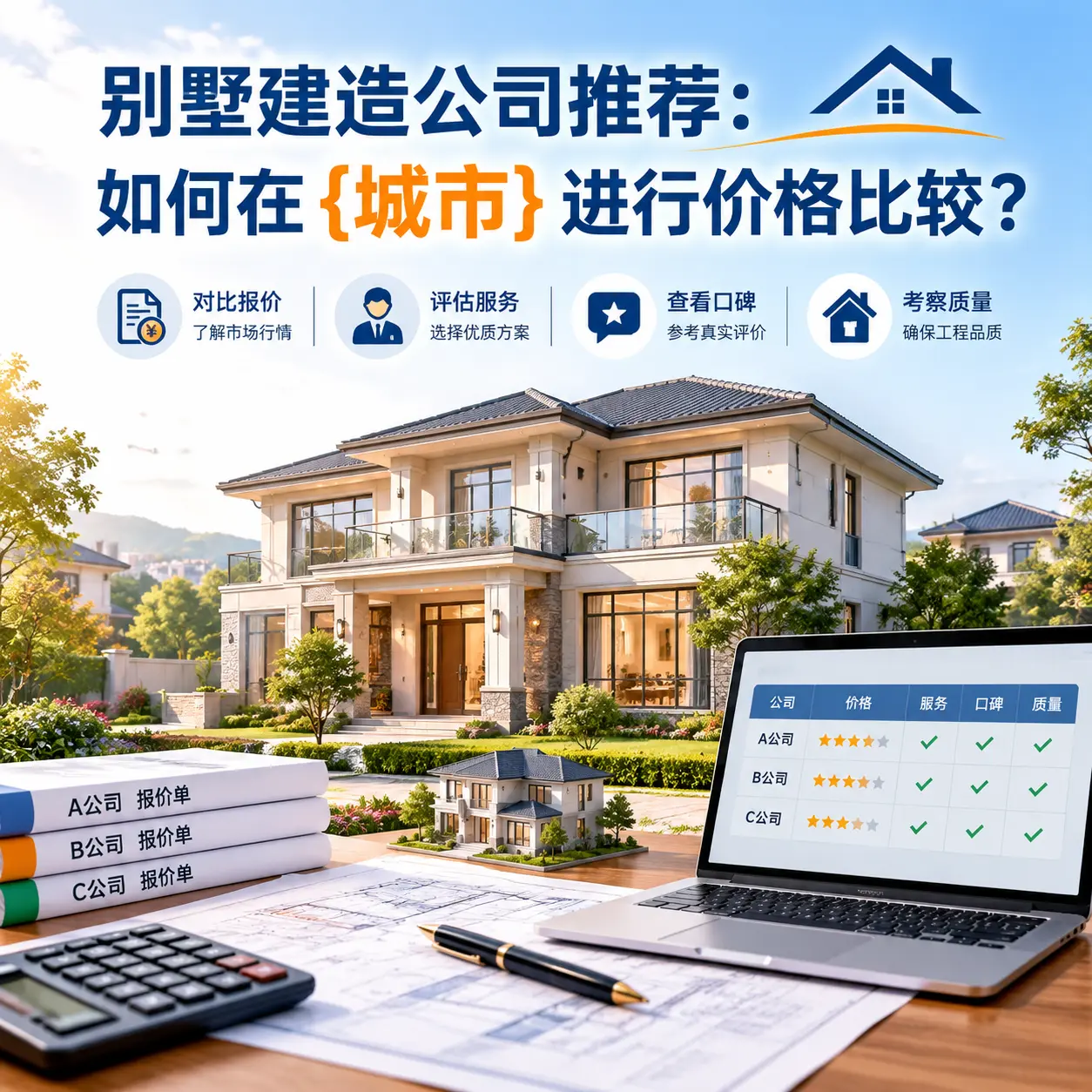 别墅建造公司推荐：如何在 瓮安 进行价格比较？