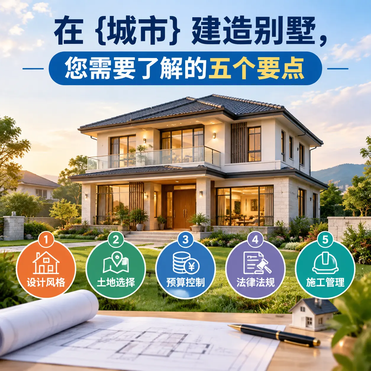在 瓮安 建造别墅,您需要了解的五个要点