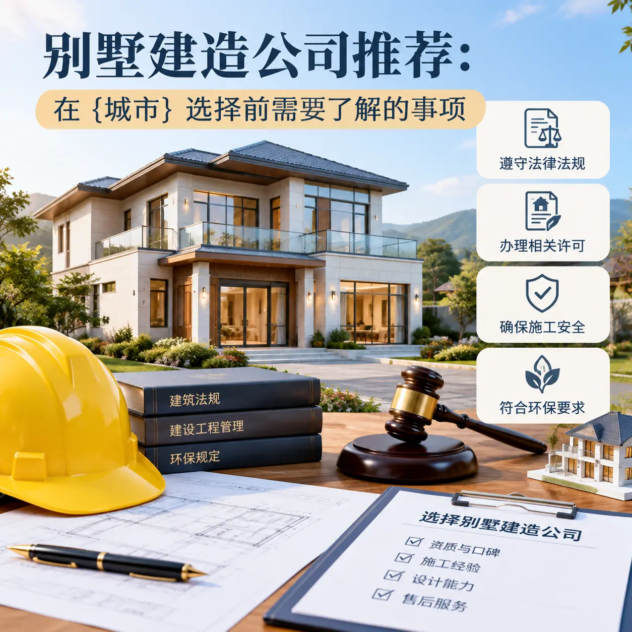 别墅建造公司推荐：在 瓮安 选择前需要了解的事项