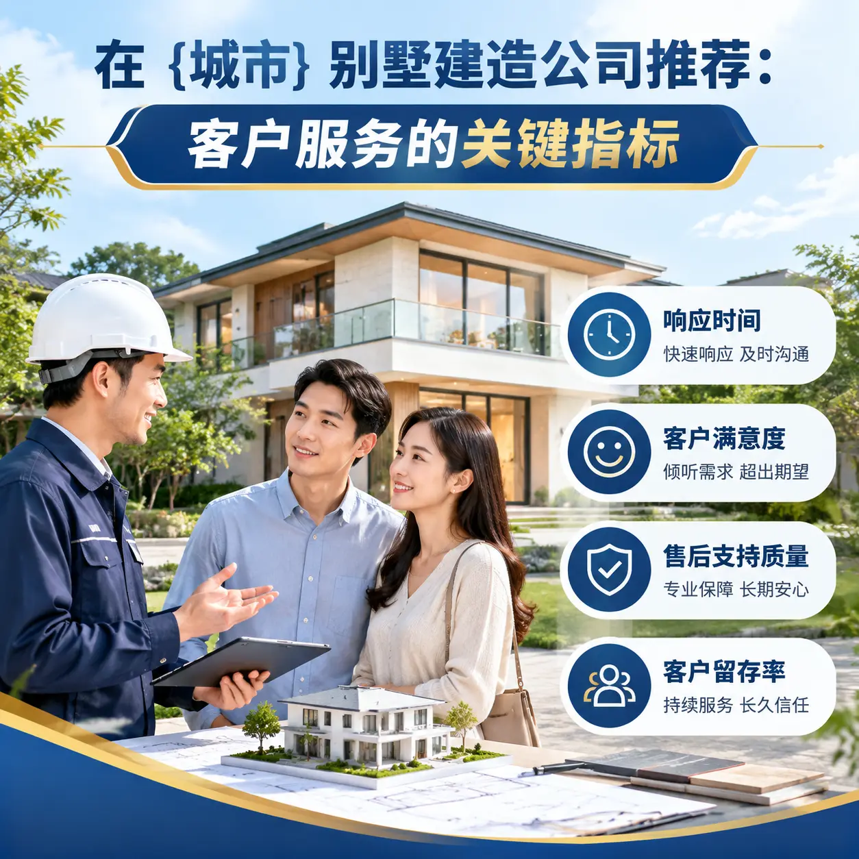 在 瓮安 别墅建造公司推荐：客户服务的关键指标