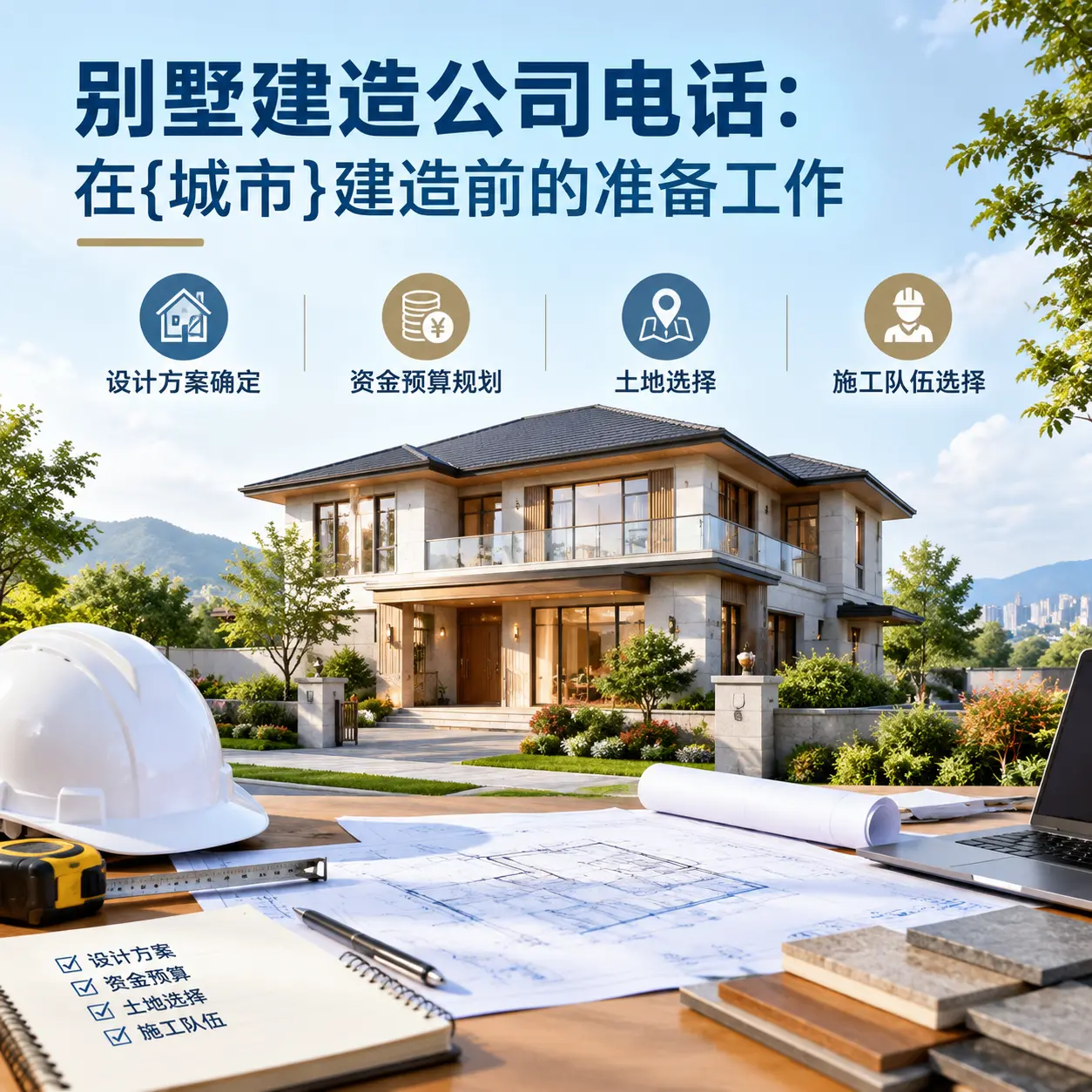别墅建造公司电话：在瓮安建造前的准备工作
