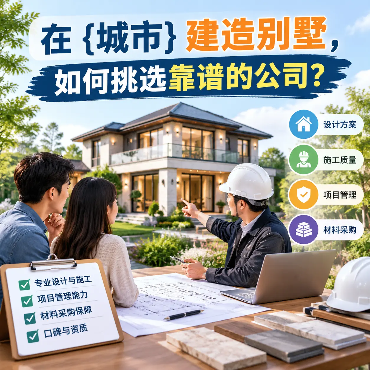 在 瓮安 建造别墅,如何挑选靠谱的公司?