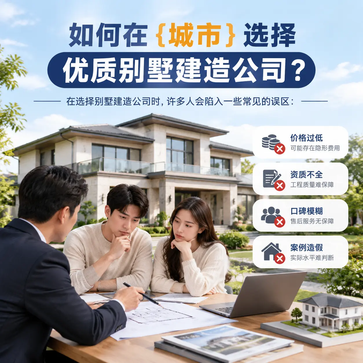 如何在 瓮安 选择优质别墅建造公司?