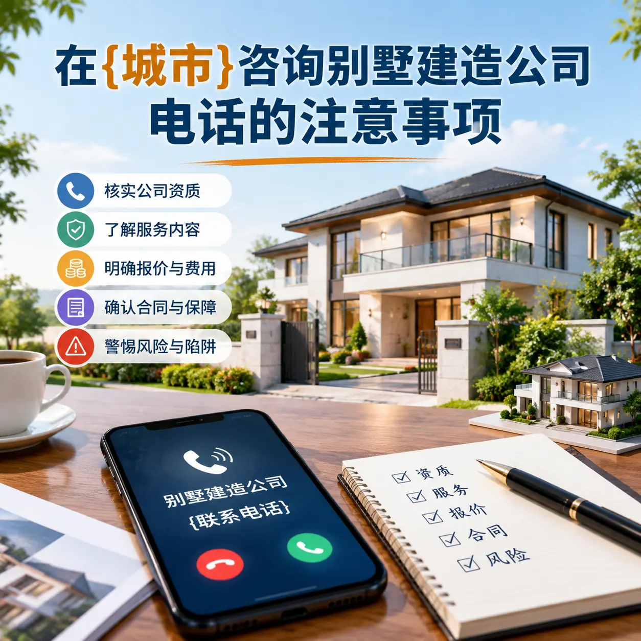 在瓮安咨询别墅建造公司电话的注意事项