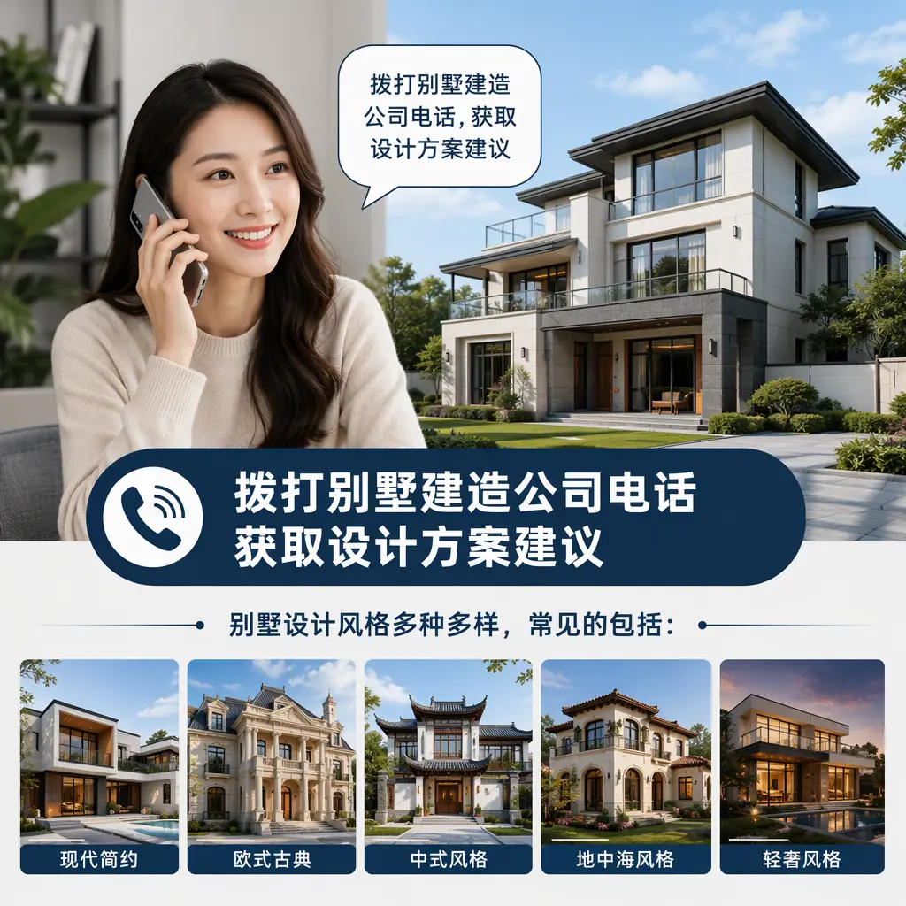 拨打瓮安别墅建造公司电话,获取设计方案建议