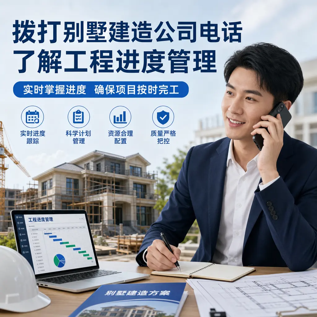 拨打瓮安别墅建造公司电话,了解工程进度管理