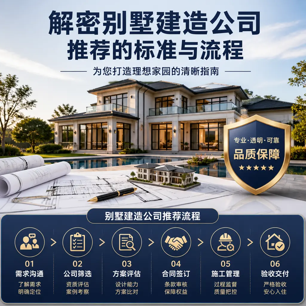 解密别墅建造公司推荐的标准与流程在 瓮安