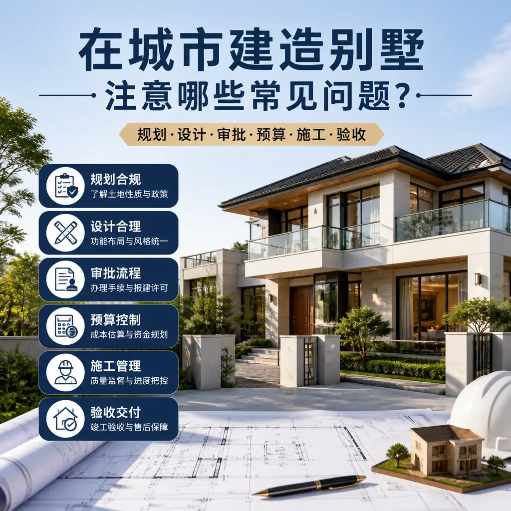 在 瓮安 建造别墅,注意哪些常见问题?