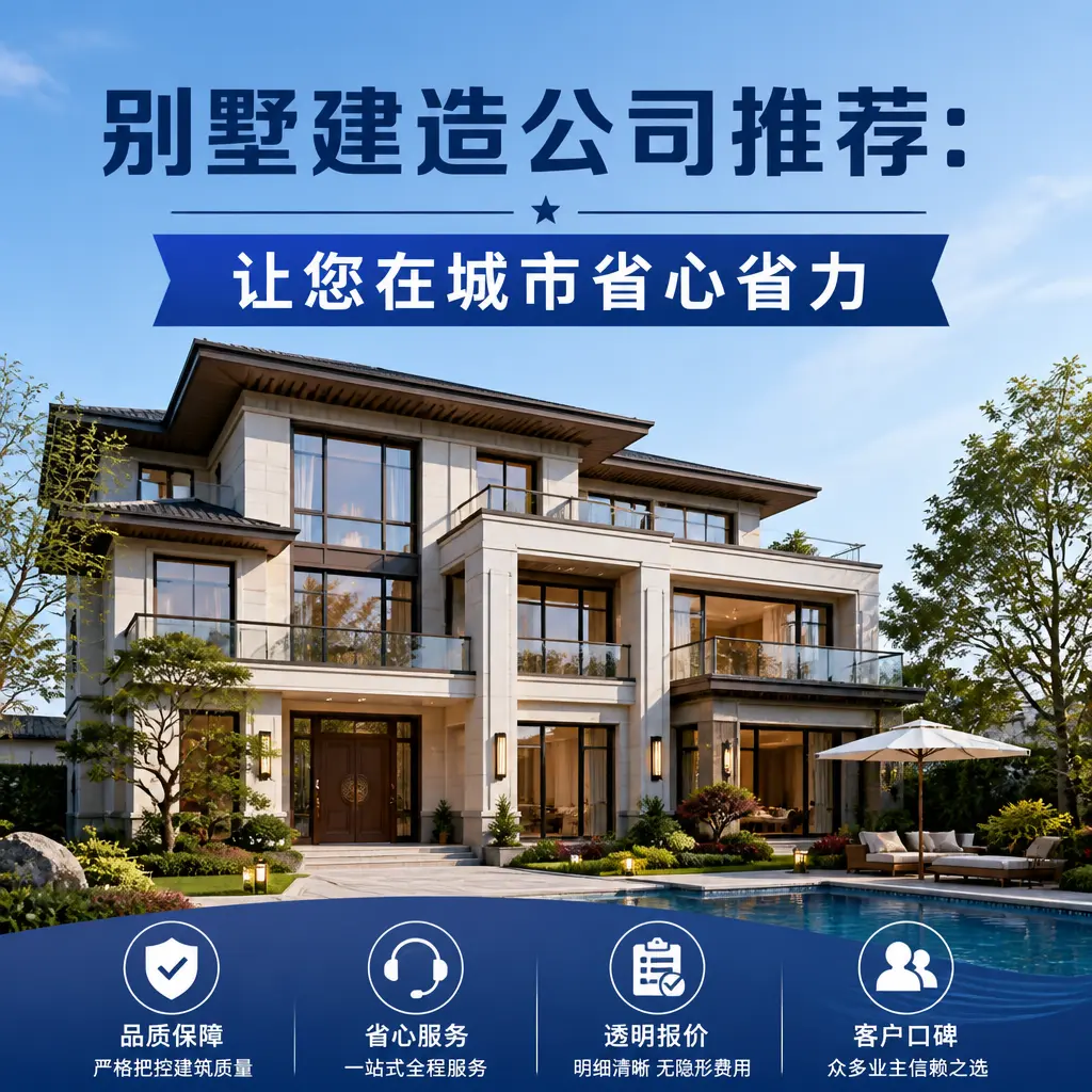 别墅建造公司推荐:让您在 瓮安 省心省力