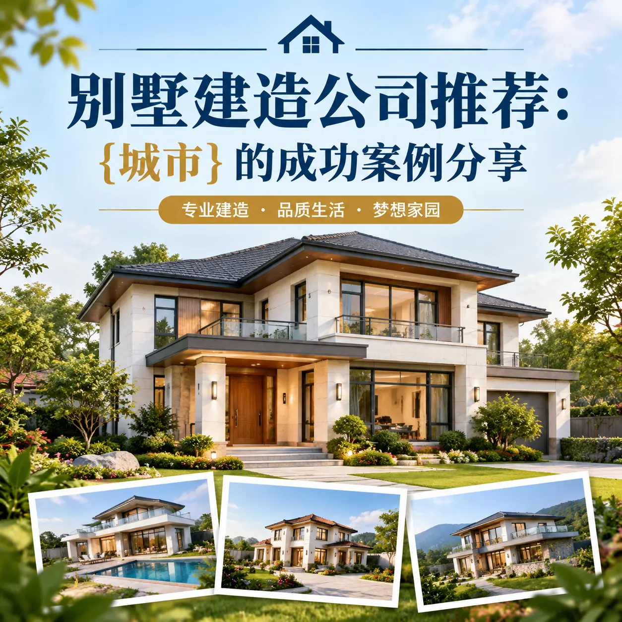 别墅建造公司推荐： 瓮安 的成功案例分享
