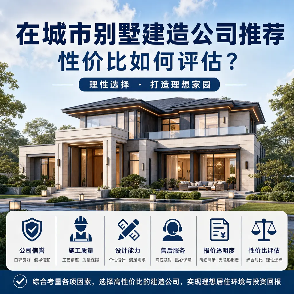 在 瓮安 别墅建造公司推荐,性价比如何评估?