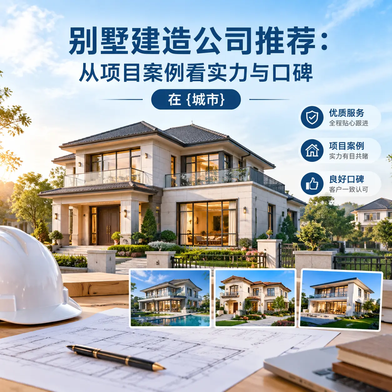 别墅建造公司推荐:从项目案例看实力与口碑在 瓮安