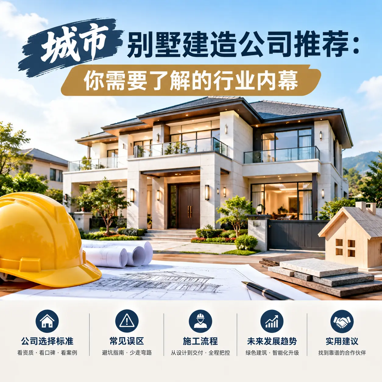 瓮安 别墅建造公司推荐:你需要了解的行业内幕