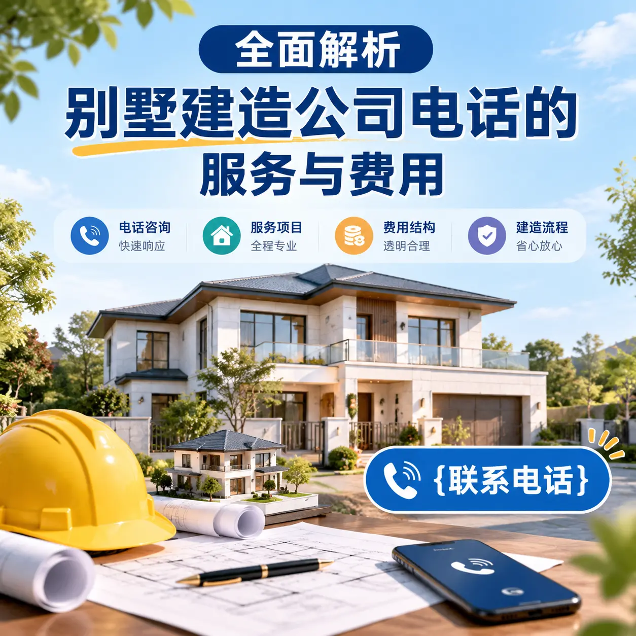 全面解析瓮安别墅建造公司电话的服务与费用