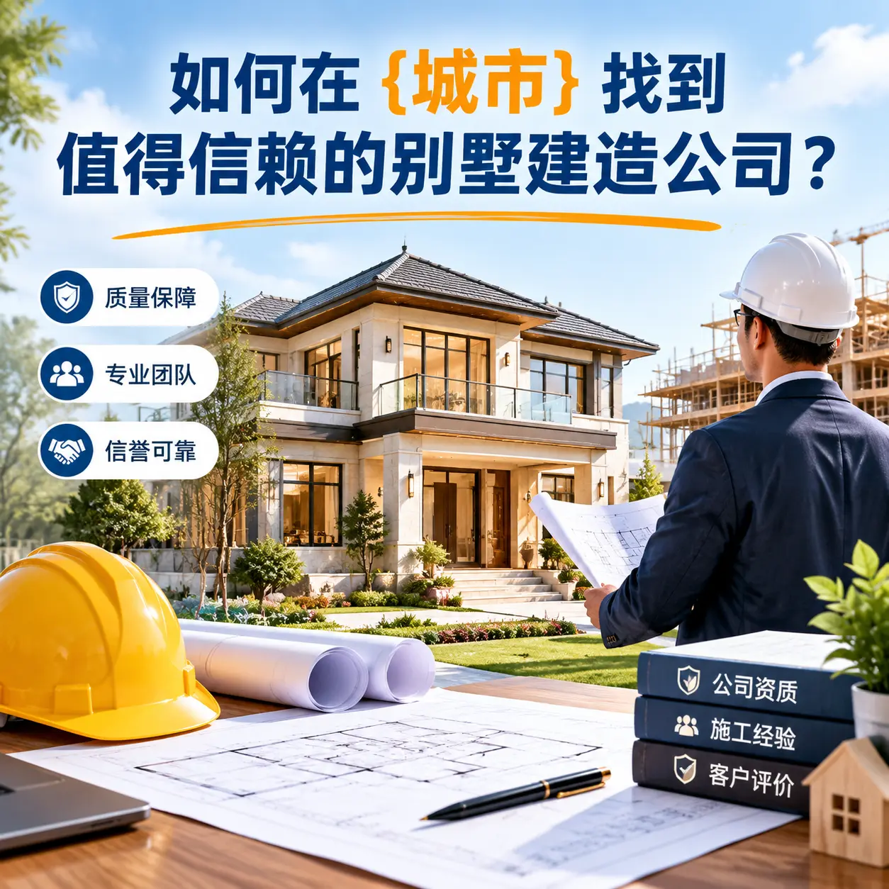 如何在 瓮安 找到值得信赖的别墅建造公司?